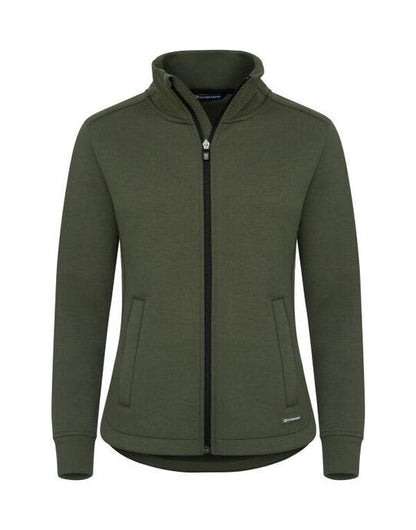 Cutter & Buck C&B Ladies Pemberton Full Zip Sweatshirt - Ivy Green
