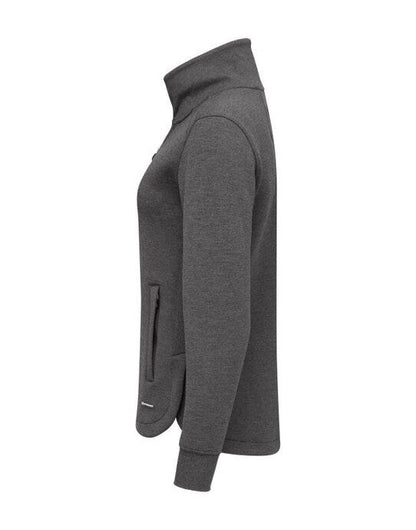 Cutter & Buck C&B Ladies Pemberton Full Zip Sweatshirt - Anthracite Melange