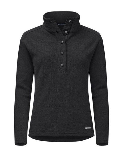 Cutter & Buck C&B Ladies Hunts Point Fleece - Black
