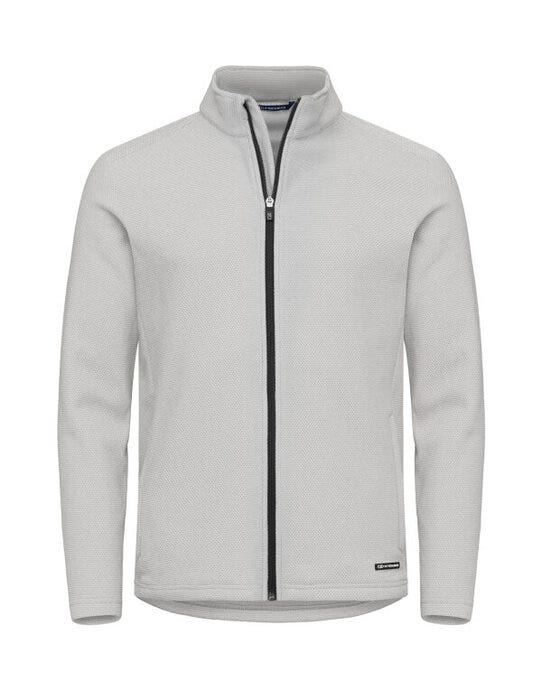 Cutter & Buck C&B Hunts Point Fleece Full Zip - Silver