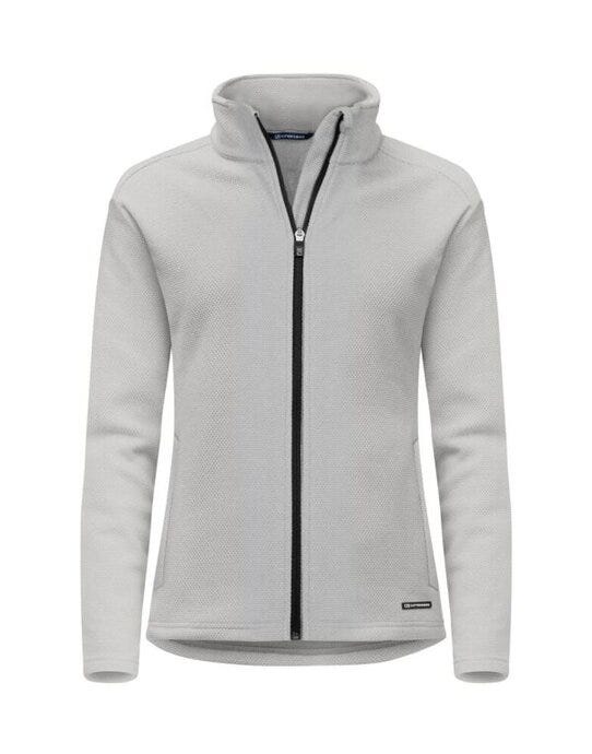 Cutter & Buck C&B Hunts Point Fleece FZ Women - Silver