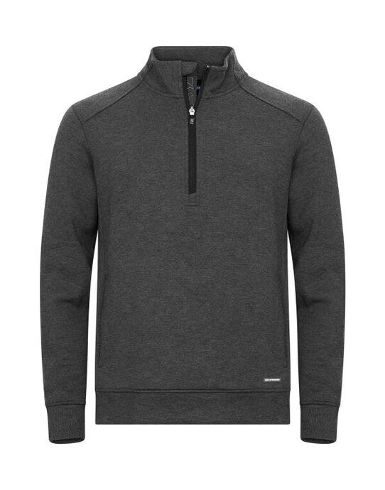 Cutter & Buck C&B Pemberton Half Zip - Anthracite Melange