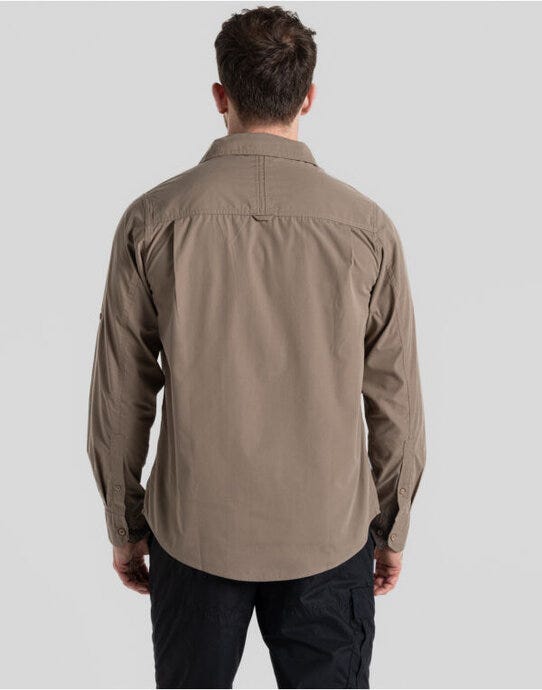 Craghoppers Expert Kiwi LS Shirt - Pebble