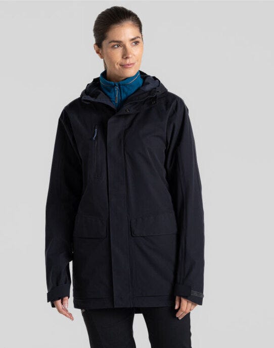 Craghoppers Expert Kiwi Pro Long Jacket - Dark Navy