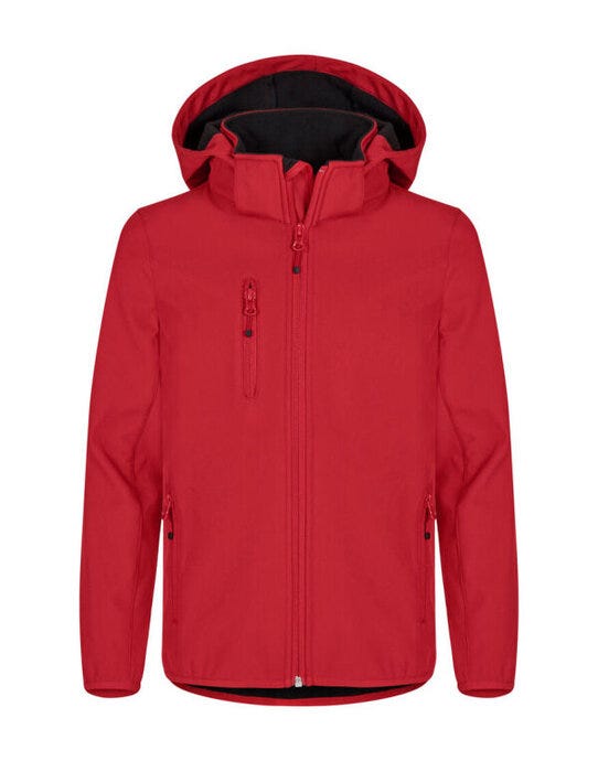Clique Classic Softshell Jacket Junior - Red