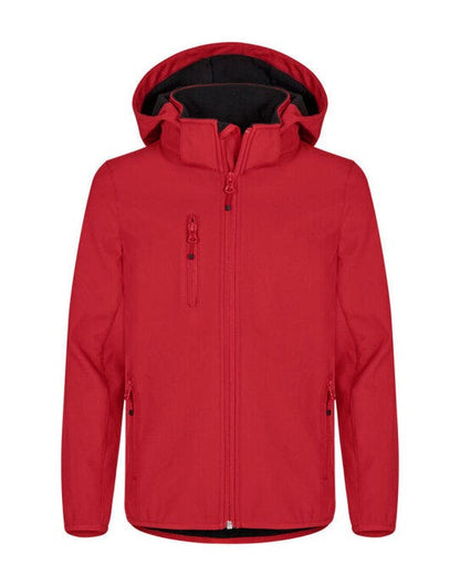 Clique Classic Softshell Jacket Junior - Red