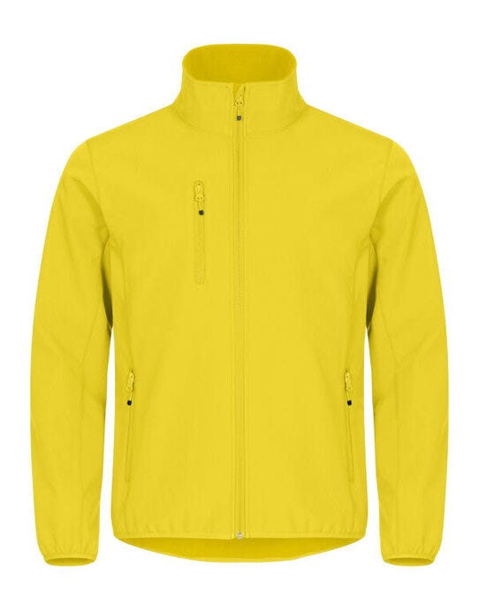 Clique Classic Softshell Jacket - Lemon
