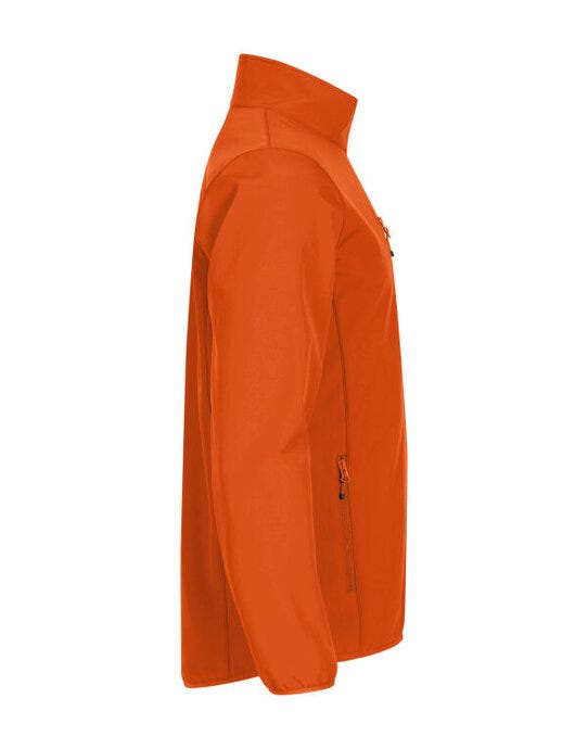 Clique Classic Softshell Jacket - Blood Orange