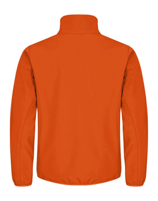 Clique Classic Softshell Jacket - Blood Orange
