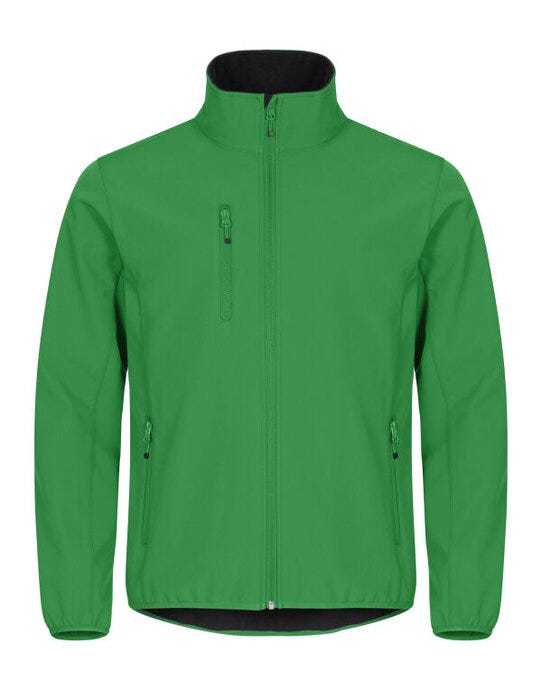 Clique Classic Softshell Jacket - Apple Green