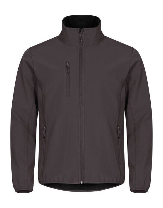 Clique Classic Softshell Jacket - Dark Grey