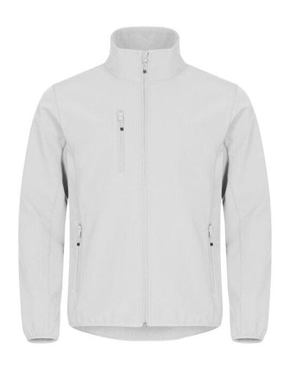 Clique Classic Softshell Jacket - White