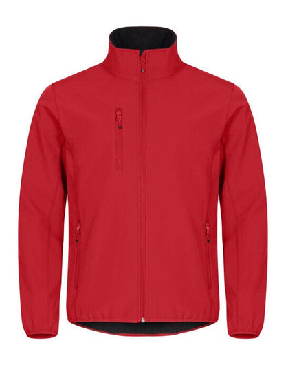 Clique Classic Softshell Jacket - Red