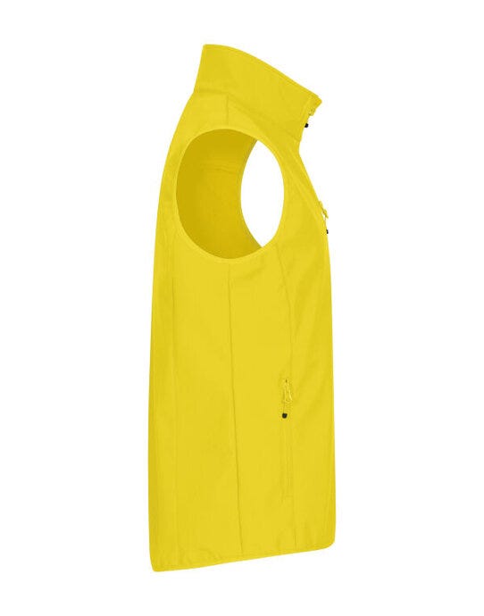 Clique Classic Softshell Vest - Lemon