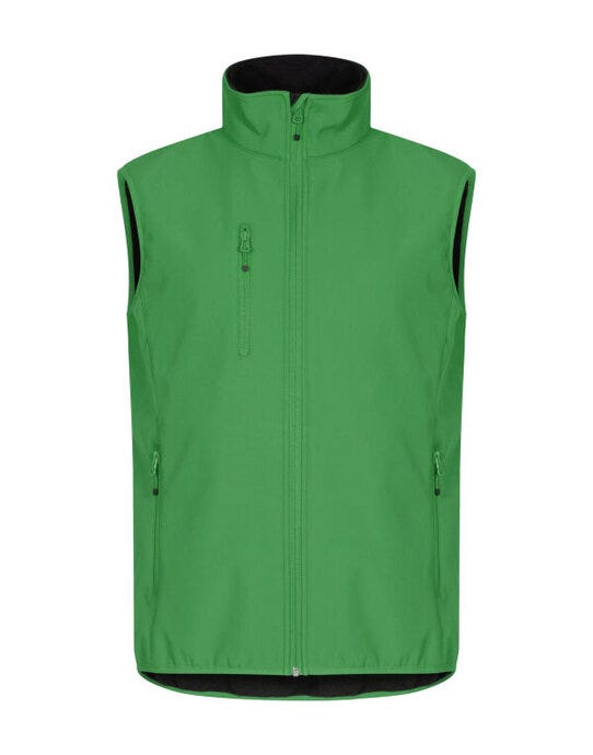 Clique Classic Softshell Vest - Apple Green