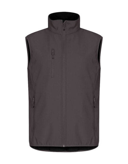 Clique Classic Softshell Vest - Dark Grey