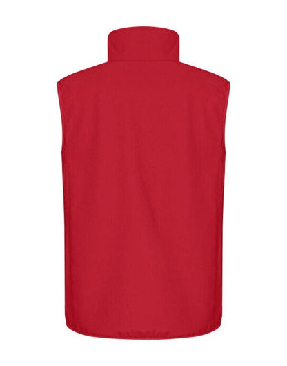 Clique Classic Softshell Vest - Red