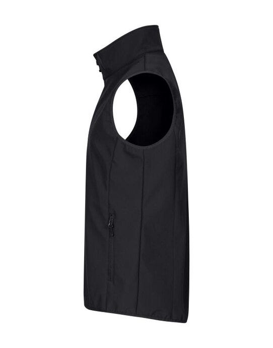 Clique Classic Softshell Vest - Black