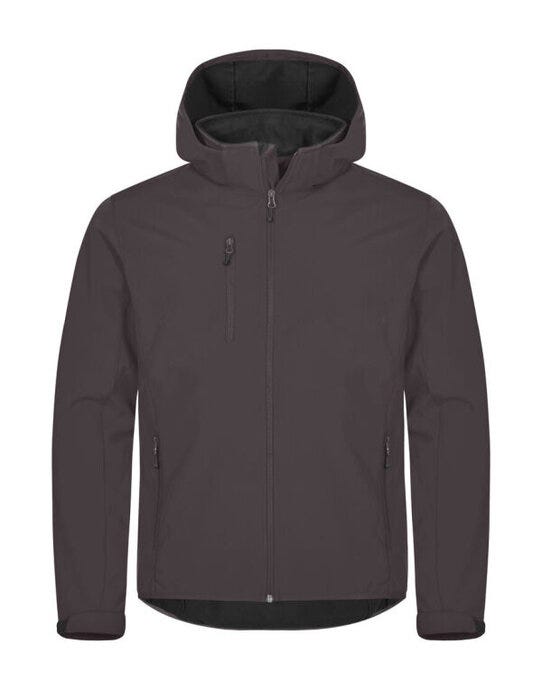 Clique Classic Softshell Hoody - Dark Grey