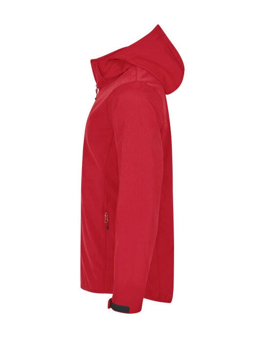 Clique Classic Softshell Hoody - Red