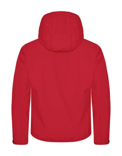 Clique Classic Softshell Hoody - Red