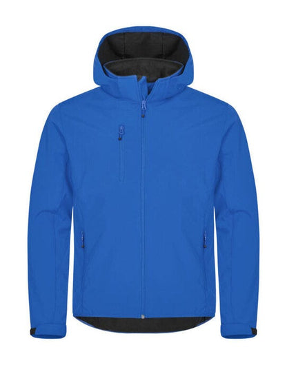 Clique Classic Softshell Hoody - Royal Blue