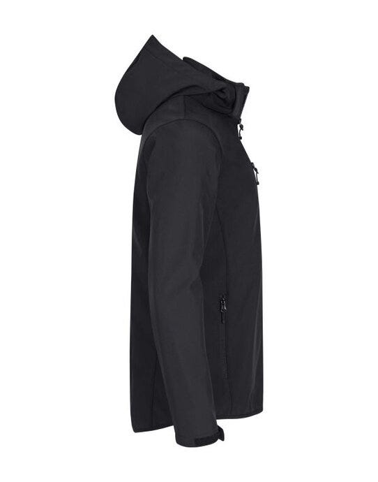 Clique Classic Softshell Hoody - Black