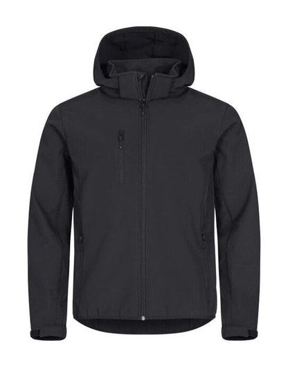 Clique Classic Softshell Hoody - Black