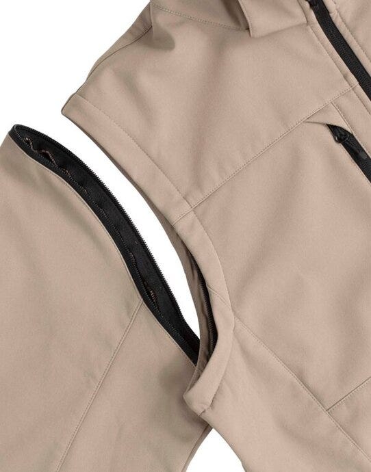 Clique Classic Softshell 2 In 1 - Sand