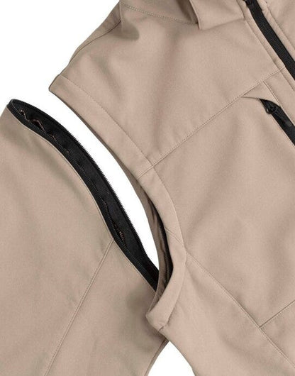 Clique Classic Softshell 2 In 1 - Sand