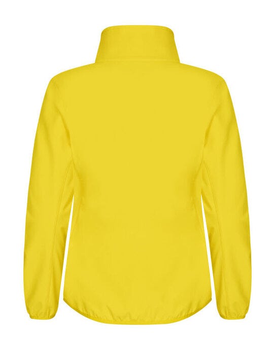 Clique Ladies Classic Softshell Jacket - Lemon