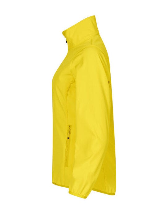 Clique Ladies Classic Softshell Jacket - Lemon