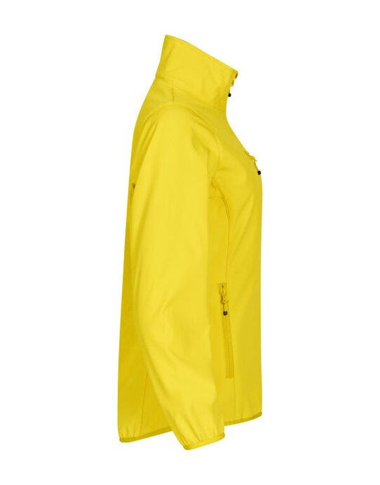 Clique Ladies Classic Softshell Jacket - Lemon
