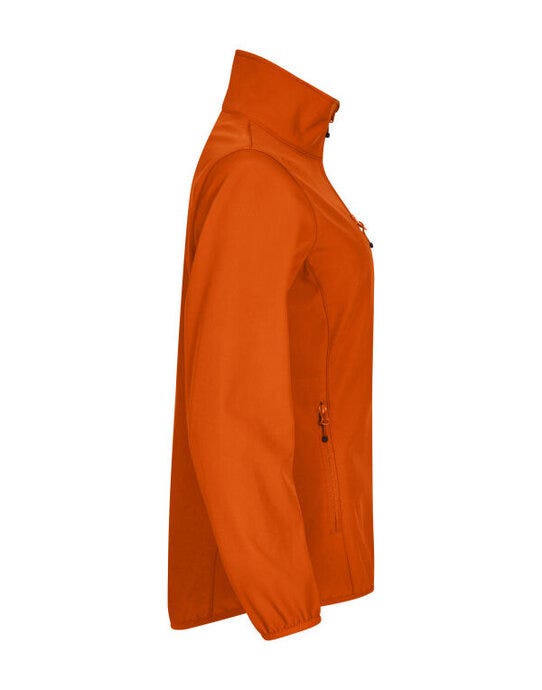 Clique Ladies Classic Softshell Jacket - Blood Orange