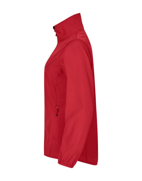 Clique Ladies Classic Softshell Jacket - Red