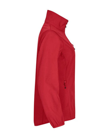 Clique Ladies Classic Softshell Jacket - Red