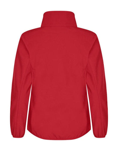 Clique Ladies Classic Softshell Jacket - Red