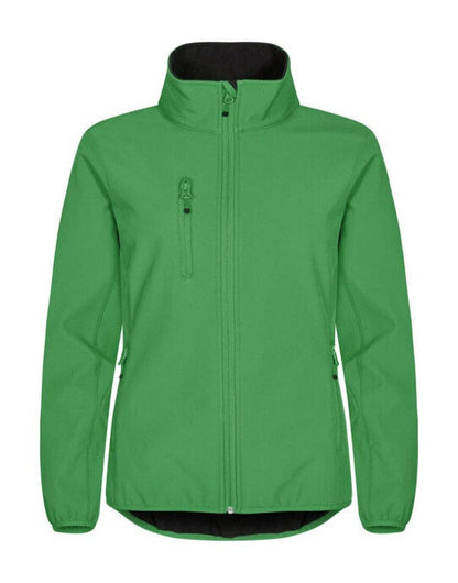 Clique Ladies Classic Softshell Jacket - Apple Green