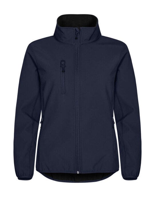 Clique Ladies Classic Softshell Jacket - Dark Navy