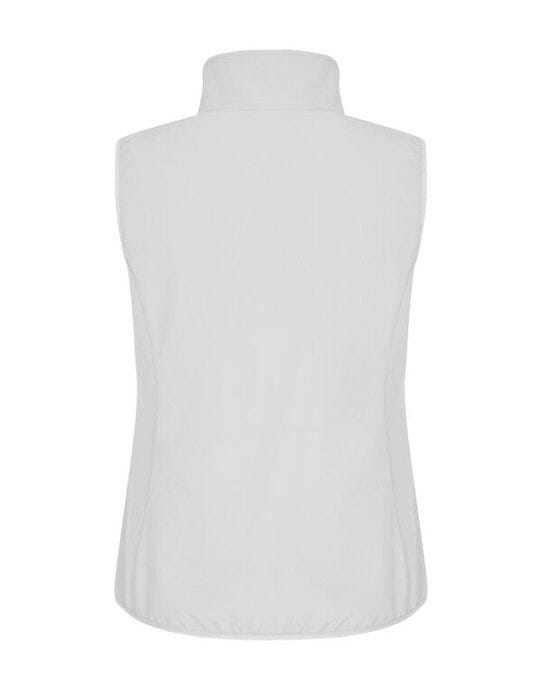 Clique Ladies Classic Softshell Vest - White