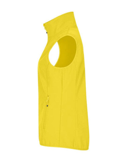 Clique Ladies Classic Softshell Vest - Lemon