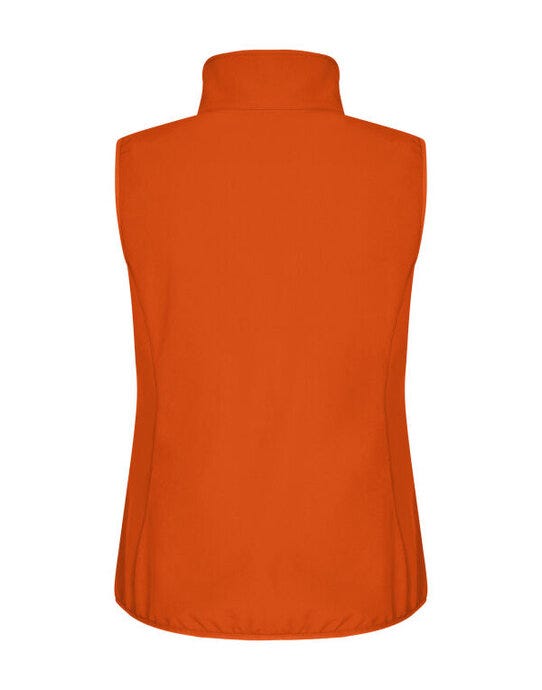 Clique Ladies Classic Softshell Vest - Blood Orange