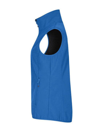 Clique Ladies Classic Softshell Vest - Royal Blue