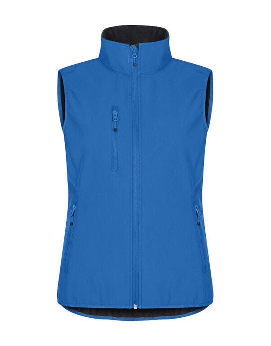 Clique Ladies Classic Softshell Vest - Royal Blue