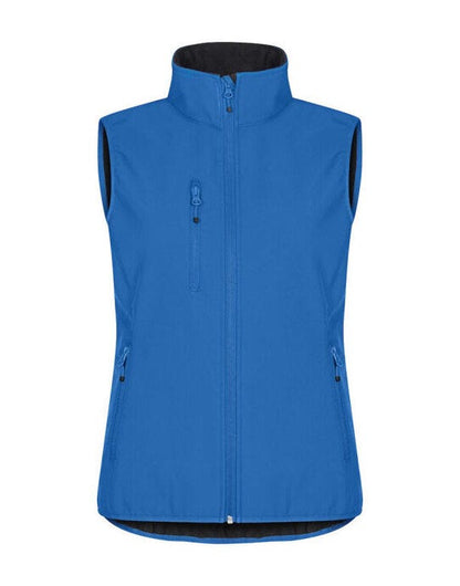 Clique Ladies Classic Softshell Vest - Royal Blue