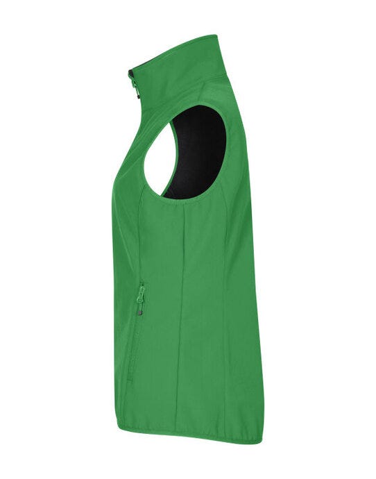 Clique Ladies Classic Softshell Vest - Apple Green