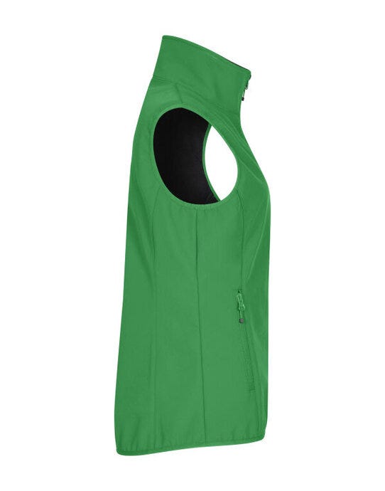 Clique Ladies Classic Softshell Vest - Apple Green