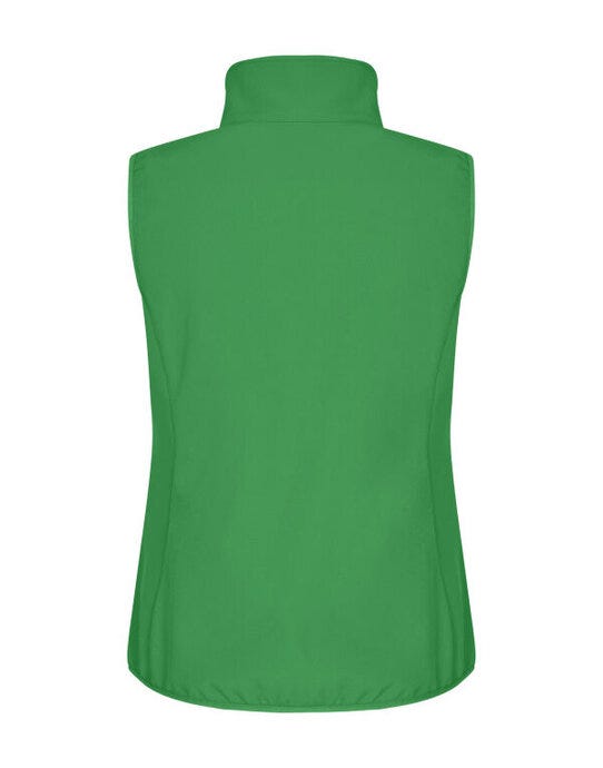 Clique Ladies Classic Softshell Vest - Apple Green
