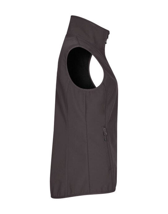Clique Ladies Classic Softshell Vest - Dark Grey