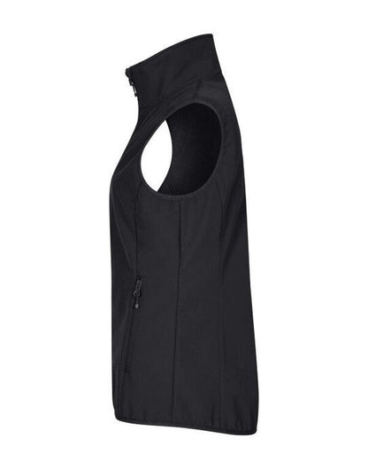 Clique Ladies Classic Softshell Vest - Black